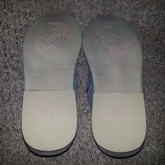 VON DUTCH-KICKSTART-Grey Suede-SLIP ON SHOES SIZE 10M-Near Mint - Picture 7 of 7